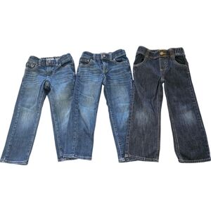 Boy's Sonoma, Old Navy Jeans Size 4 Reg 4T Denim - 3 Pairs 🔥